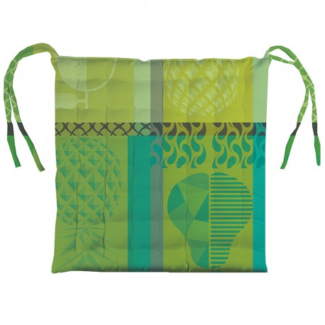 Galette de chaises Mille Fruits d'été Lime, Garnier-Thiébaut 