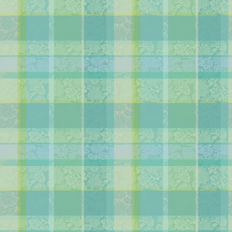 Petit Carré déco Mille Venusta Aqua, Garnier Thiébaut