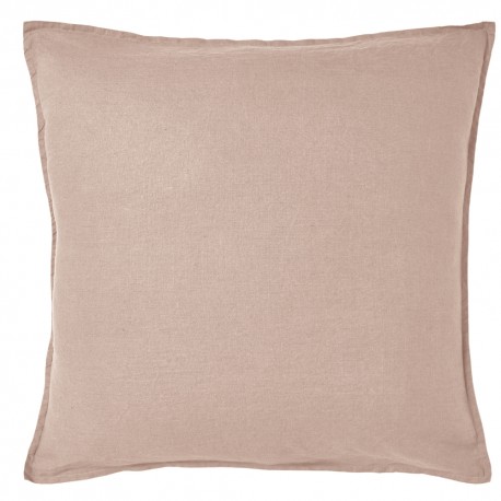 Taie carrée en lin lavé français, Nouvelle Vague Boisé Alexandre Turpault