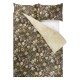 Mansur Ocre housse de couette haut de gamme en satin de coton, Designers Guild