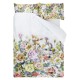 Grandiflora Rose poudré housse de couette haut de gamme en satin de coton, Designers Guild
