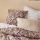 Parure de lit en percale de coton Cyclades, Essix