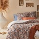 Parure de lit en percale de coton Cyclades, Essix