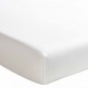 Drap housse uni Royal Line Meringue