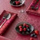 Serviettes de table Caractère Carmin, Le Jacquard Français
