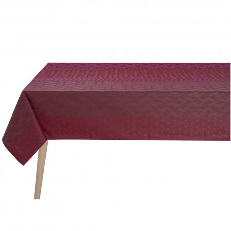 Tissu enduit Caractère Carmin en 155 cm, Le Jacquard Français