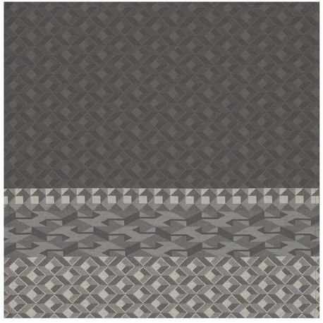 Serviettes de table Caractère Titane, Le Jacquard Français