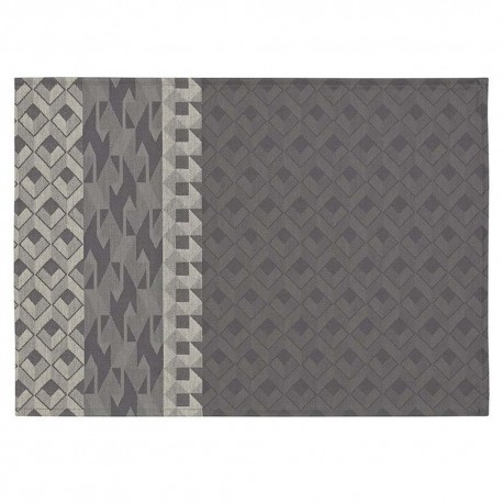 Set de table enduit Caractère Titane, Le Jacquard Français 