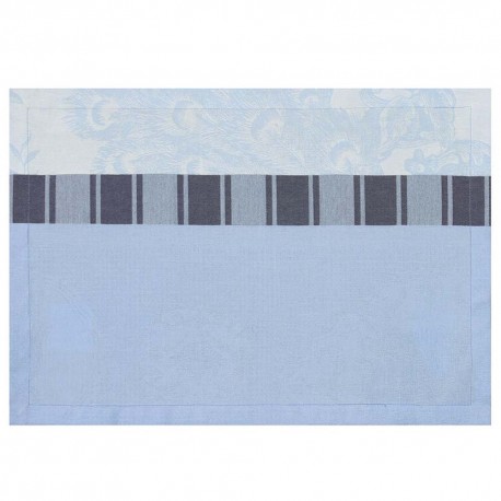 Set de table antitache À La Française Eau, Le Jacquard Français 