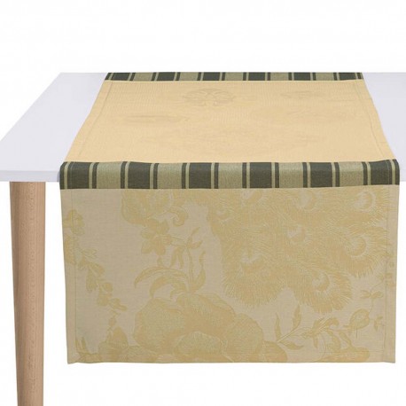 Chemin de table À La Française Soie, Le Jacquard Français