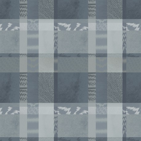 Petit Carré déco Mille Matières Orage, Garnier-Thiébaut