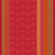 Nappe enduite sur mesure Mille Roses festives Sangria, Garnier-Thiébaut