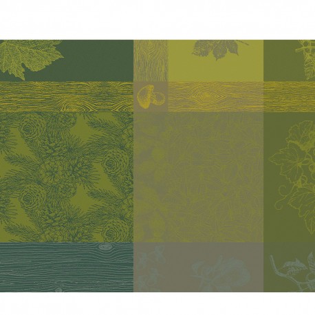 Set de table Mille Bois d'Automne Mousse, Garnier-Thiébaut