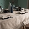 Nappe sur mesure Mille Gouttes Taupe, laize 160cm, Garnier-Thiébaut