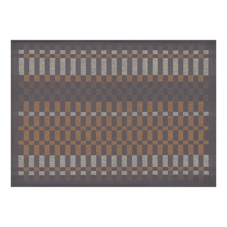 Set de table enduit Origin Rythme Ecorce, Le Jacquard Français 