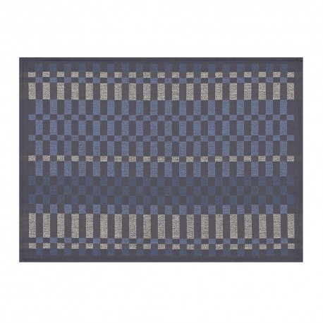 Set de table enduit Origin Rythme Denim, Le Jacquard Français