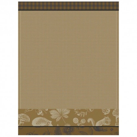 Torchon essuie-mains Dans les bois Bolet, Le Jacquard Français