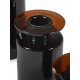 Vases design Noir/Marron foncé Wind & Fire - Marie Michielssen, Serax