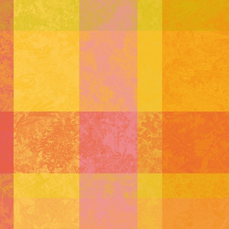 Tissu nappes au mètre Mille Esprit jardin Chatoyant en 185cm, Garnier-Thiébaut