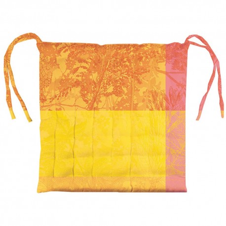 Galette de chaises Mille Esprit jardin Chatoyant, Garnier-Thiébaut