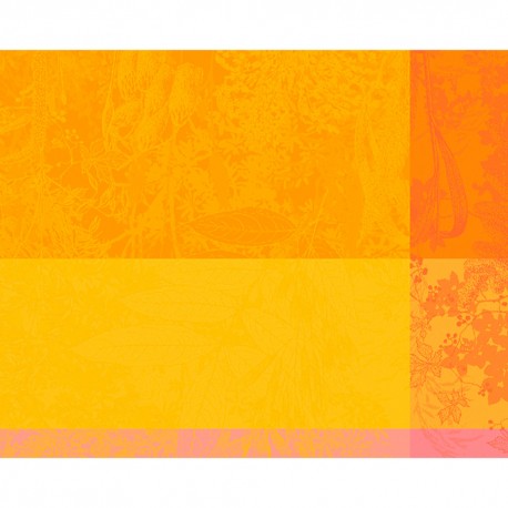 Set de table design enduit Mille Esprit jardin Chatoyant, Garnier-Thiébaut