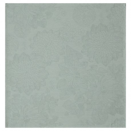 Nappe enduite sur mesure Marie Galante Tourterelle, Laize 180cm, Le Jacquard Français