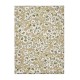 Drap plat en satin de coton 120 fils/cm² Blossom Lune, Alexandre Turpault