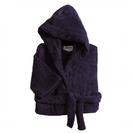 Peignoir de bain enfant à capuche Marine, Tradition des Vosges