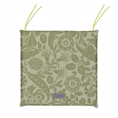 Galettes de chaise Voyage Iconique Figuier, Le Jacquard Français