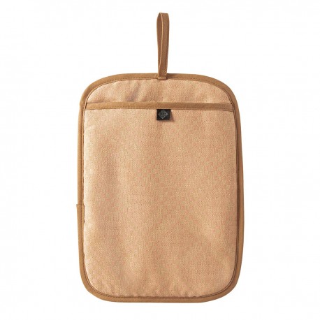 Manique Essentiel Graphique Terre 15x33cm, Le Jacquard Français