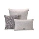 Housses de coussin jardin Voyage Iconique Zinc, Le Jacquard Français