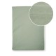 Drap plat uni en percale de coton 90 fils/cm² Olana Kaki