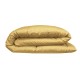  Housse de couette unie en satin de coton 120 fils/cm² Ava Gold