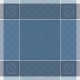 Nappe jacquard pur lin antitache Harmonie Bleu, Garnier-Thiébaut