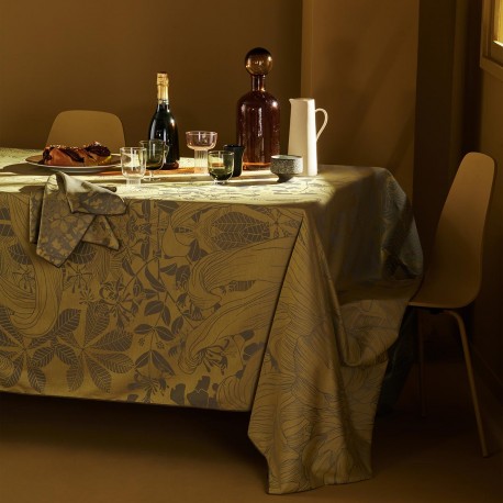 Nappe anti tache réversible Super Nature Or pâle, Garnier-Thiébaut