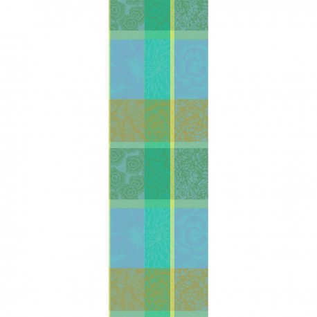 Chemin de table Mille Pétales Chlorophylle, Garnier-Thiébaut