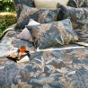Housse de couette sur mesure Rainforest Bleu doré 300x240cm